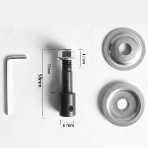 5-12mm Adaptor Spindle Batang Adaptor Bor Jadi Gerinda Untuk Sambungan Bor Ke Gerinda Poles Adapter Dinamo 775