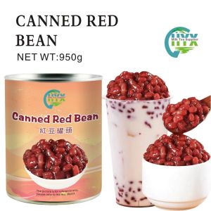 Canned Red Beans 950g Perfect for Bubble Tea Shakes Halo-Halo & Filipino Desserts Sweet & Soft Halo-Halo Ingredients Red Bean