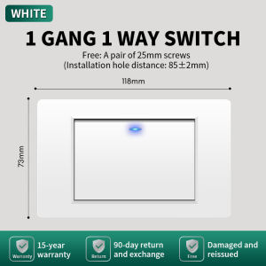 HYM Light Switch Wall Modern Plug Socket Outlets For Electrical Power Points Switches Plugs Savers For Wall Universal