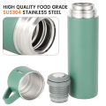 Termos Vacuum Flask Set 500ml Botol Minum Stainless Cangkir Set bisa Panas dan Dingin. 