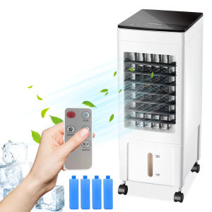 ✨✨Ready Stock🚀EDWARD Air Cooler Portable Portable Air Conditioner 8L Movable Air Cooler Remote Control Penyejuk Udara