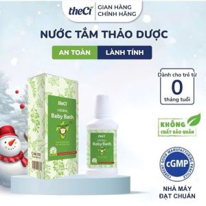 Nước Tắm Thảo Dược Cho Bé theCi 250ml | Dịu Nhẹ Kháng Khuẩn | An Toàn Tuyệt Đối Cho Trẻ Sơ Sinh - Lovely Gift 4U