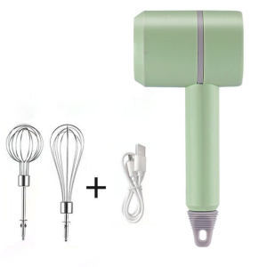 Wireless Portable Electric Food Mixer Hand Blender 3 Speeds High Power Dough Blender Egg Beater Baking Hand Mixer Kitchen Tools