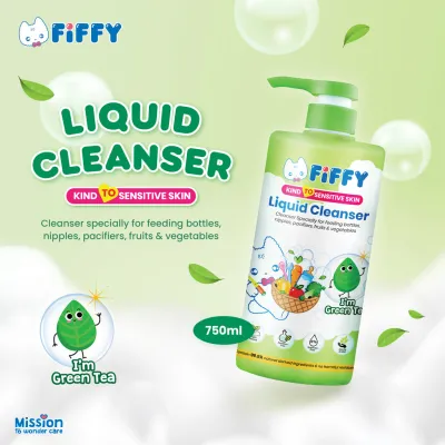 FIFFY LIQUID CLEANSER GREEN TEA 750ML (2538)