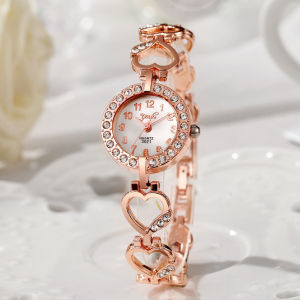 Fashionable womens watch bracelet quartz niche hot-selling watch for women