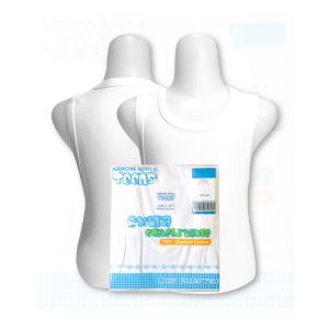 Kaos Dalam Singlet Anak Remaja Laki-laki Arrow Apple AA-S01BM Putih