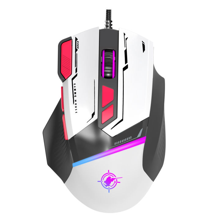 Zeus x Gundam ( GD-001 ) RGB LED Wired Gaming Mouse RGB Backlit - CD GD