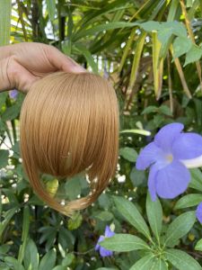 วิกผมหน้าม้า หน้า bang8 calawigs ชิ้นหนาพิเศษไหมด้านเหมือนผมจริง รหัส หน้าม้า bang8