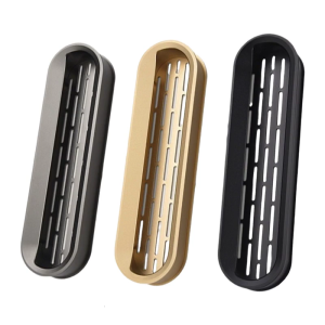 Cabinet Concealed Handle Wardrobe Shoe Cabinet Ventilation Grid Aluminium Alloy Handle Ventilation Grille Cabinet Knob