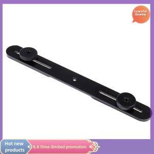 Graceful Dual Flash Bracket Hot Shoe Bracket Mount Holder for Tripod Stand Cam