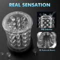 EORONE Male Sex Toys for Men Male - Male Sex Toy for Men Toys with 7 Thrusting & Rotating, 50dB Quiet Hands Free Pocket Stroker, 3D Sleeve Mens Sex Toys Sex Toys & Games. 