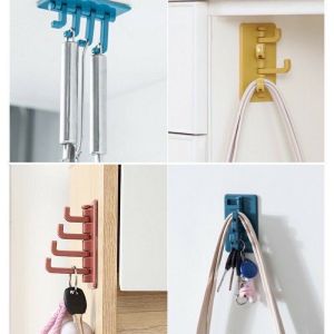 Móc dán tường treo đồ tiện lợiMóc dán tường đa năng không cần khoan tường