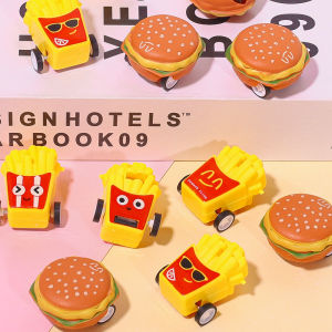 COD MAINAN PULL BACK MINI MOTIF MAKANAN / MINI CAR FOOD FRIES RIES BURGER AND MORE / PULLBACK CAR