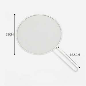 ATRIZ Oil Splatter Stainless Steel Pelindung Percikan Minyak 25 dan 33 cm Dengan Handle