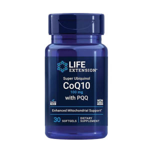 Life Extension Super Ubiquinol CoQ10 ปริมาณ 100 mg with PQQ 30 Softgels
