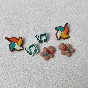 Aksesoris 13 In 1 Pack Pin Sandal Kodok Crogs Shoes Bros Karakter Lucu Fashion Style ACC