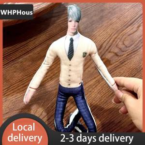 [COD] WHPHous Ship within 24 hours Love And Deepspace Cosplay Doll Xavier Zayne Rafayel Sylus Cosplay Plush Cotton Doll Slender Twistable Shape Stuffed Doll Toy