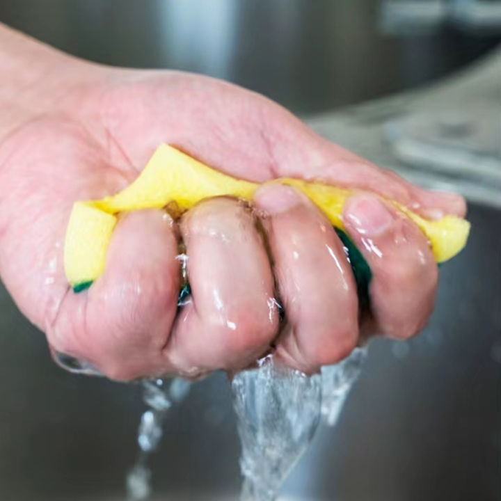 12pcsscouring%20pad%20Dishwashing%20Sponge%20Magic%20Wipe%20Household%20Cleaning%20Sponge%20%20High%20quality%20-%20Image%206