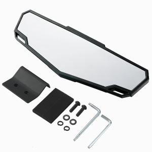 High Compatibility UTV Interior Shatter Resistant Center Rear View Mirror with Windshield for 570 900 1000 No Vibration