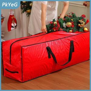 PkYeG Giáng sinh cây lưu trữ túi nặng nhiệm vụ lưu trữ túi Giáng sinh cây bảo vệ túi đa chức năng lưu trữ nhà có thể gập lại túi