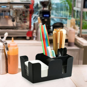 2/4 Grids Cup Organizer Milktea Coffee Paper Cup Dispenser Space Saver Milk Tea Cup Storage Organizer