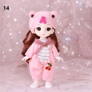 LUMINOU Thời trang Phụ kiện Obitsu 11 Ob11 Bộ đồ cho búp bê hình thú Váy búp bê 16 ~ 17cm Quần áo búp bê Trang phục búp bê xinh đẹp