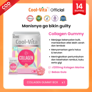Coolvita DHA Gummy | Coolvita Collagen Gummy | Suplemen Kecantikan & Kesehatan Otak