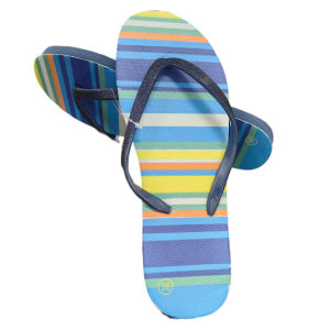 women Flip-flops women summer stripes sequin summer outside wearing beach# LT6003