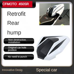 For CFMOTO 450SR/SRS 2022-2024 Quick Release Rear Seat Cowl Hump Cover - Racing Style ABS Plastic Motorcycle Body Kit