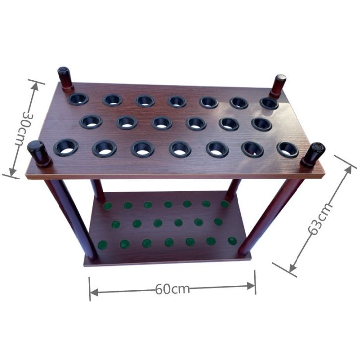 Come Snooker Triangle/Rectangular Cue Storage Holder Rack Type