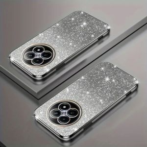 Soft Case Realme 12 12 Pro+ Plus 4G 5G Gliter Tpu Silicon Plating Premium