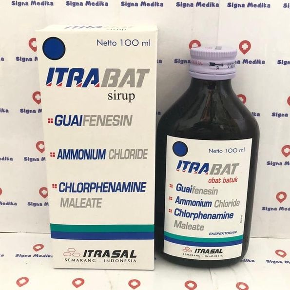 Obat Batuk Itrabat sirup 100 ml - Batuk Berdahak Alergi