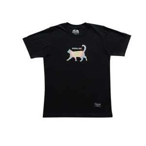 Anyway Kaos Pendek "Cat" Black 627