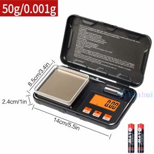 Timbangan Emas Mini Digital Multifungsi 50g 0.001g - CX298