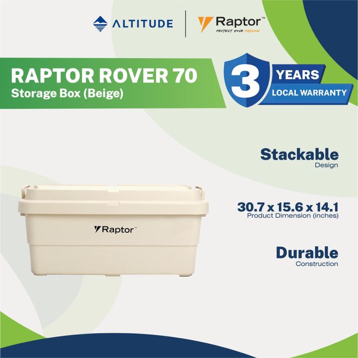 Sample Store Box For Rover Raptor Storage 70 Rover Trunk Cargo Box Stackable | Lazada PH