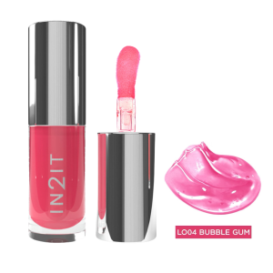 IN2IT ลิปออย ลิปกลอส ปากฉ่ำวาว Plumping Lip Oil ลิปออยล์ บำรุงปาก ปากเนียนนุ่มชุ่มชื้น อวบอิ่ม เนื้อบางเบา ไม่เหนียวเหนอะหนะ 4g.