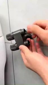Universal 1/2 Thread One Into Three Out Faucet Kitchen Stainless Steel Inlet Valve Fitting Valve Toilet Bathroom Fittings
