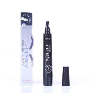 【Lazy Novice Must】Ultra-fine Head Four-prong Eyebrow Pencil/Four-End Liquid Eyebrow Pencil/2024 New Eyebrow Pencil(Long-Lasting/Waterproof/Sweat-Proof/Non-Smudge)防水防汗不晕染四叉头眉笔