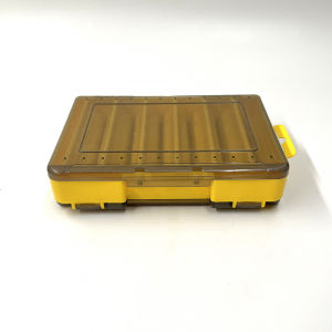 SUKE Fishing Lure Box Double Sided Tackle Storage Trays Fishing Tackle Storage Waterproof Visible Plastic Box
