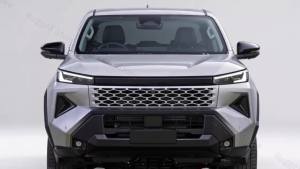 sapid Lower Guard Plate Blackout Cover For Toyota HiLux 2026+ ABS Front Bumper Guard Protector Custom Body Kits Exterior Accessories T4H9N