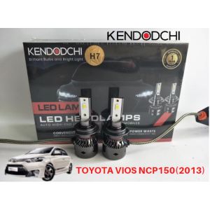 🔥READY STOCK🔥KENDODCHI 2Pcs H7 LED Car Headlight FOR TOYOTA VIOS NCP150(2013) product by Malaysia