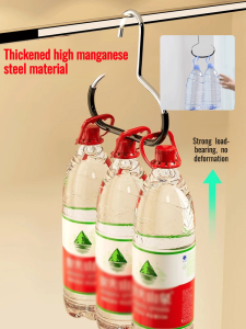 ไม้แขวนเสื้อ ง่ายต่อการพกพา ราวแขวน เปิดขนาดใหญ่ การจัดเก็บ มั่นคงและไม่หลุดง่าย แบบพกพา ถอดออกได้