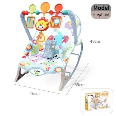 COCOBB Multifunctional Baby Swing Rocking Chair With Music Newborn To Toddler Cradle Baby Cradle Big Size Baby Crib