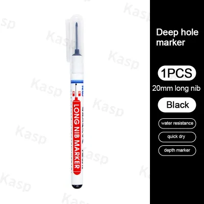 20mm Deep Hole Long Nib Marker Pen Multipurpose Metal Perforating Pens Markers Tool For Metal Wood Glass