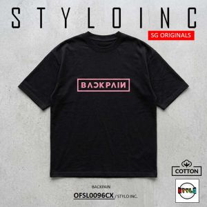 [STYLO INC] BACKPAIN  Cotton Shirt Dri-Fit Tee Graphic T-Shirt Game Meme Shirt Funny Local Singapore KPOP Parody Fun Back Pain