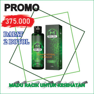 [PROMO 2 BOTOL] Madu Hijau Herbal obat asam lambung - Obat Gerd - Obat Tukak Lambung - Maag Akut -Nyeri Lambung - obat maag kronis Madu Lambung