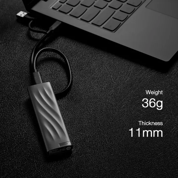 SSD portable Lenovo PS8 - 1050 Mo/s - USB 3.2 Gen 2 USB-C - 512 Go 1 To 2 To - Disque SSD - Garantie 3 ans