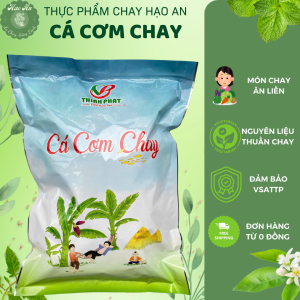 Cá Cơm Chay Ăn Liền 500gr Cá Cơm Chay Thịnh Phát - Món chay ăn liền đậm đà thơm ngon - Thực Phẩm Chay Hạo An