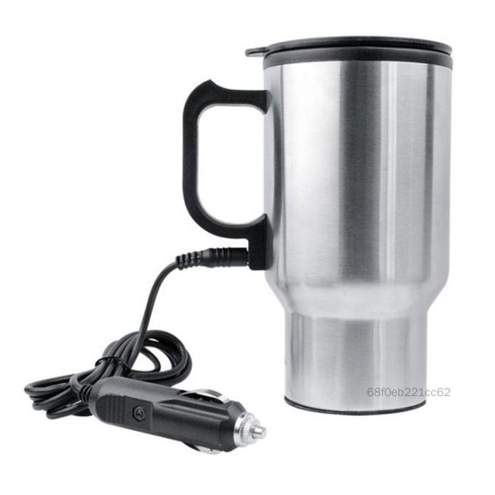 Ấm đun nước điện trên ô tô 450ml Ấm đun nước điện bằng thép không gỉ di ...