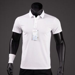 2023 Summer Golf Shirts Men Casual Polo Shirts Short Sleeves Summer Breathable Quick Dry Golf Wear Sports T Shirt